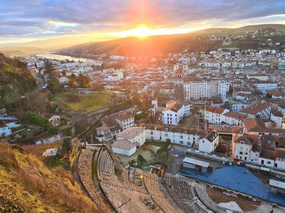 Gite De 70M² Avec Vue Sur Le Massif Du Pilat Clonas-sur-Vareze エクステリア 写真